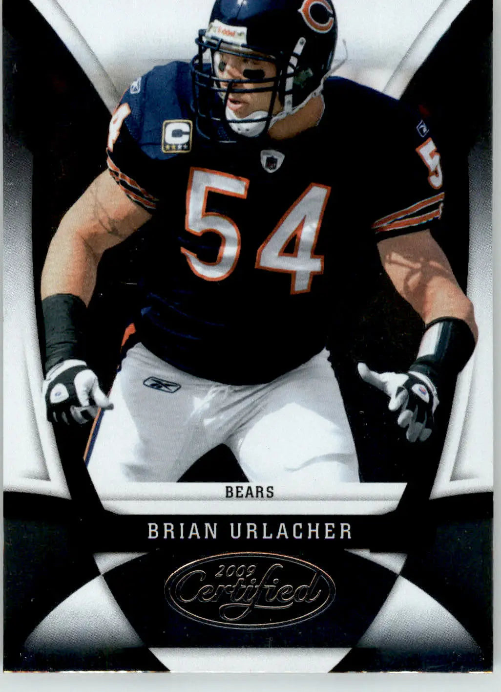 Brian Urlacher - 2009 Donruss Certified - #22 - Football - Football Card Single