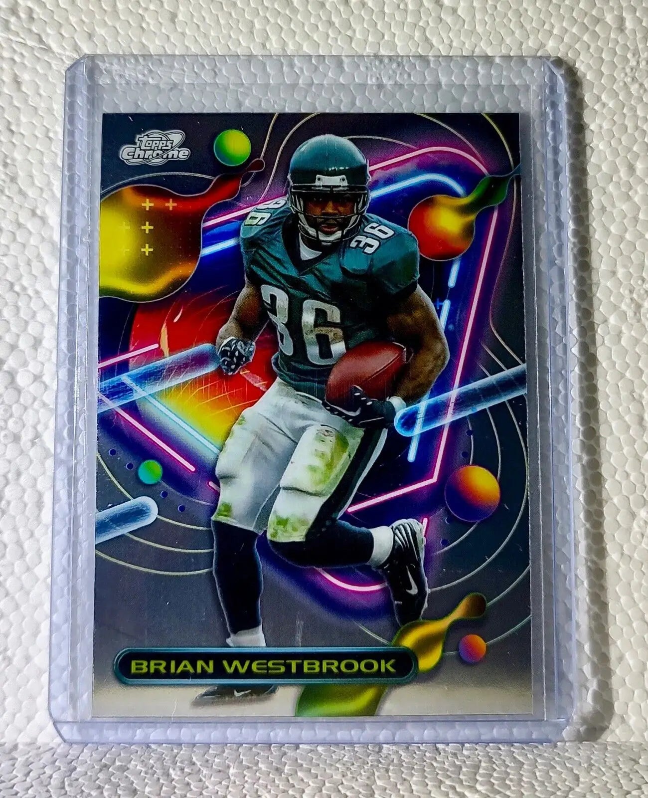 Brian Westbrook 2023 Topps Chrome Cosmic NFL #291 Card Philadelphia Eagles - Football Card Single