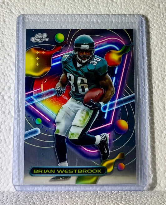 Brian Westbrook 2023 Topps Chrome Cosmic NFL #291 Card Philadelphia Eagles - Football Card Single