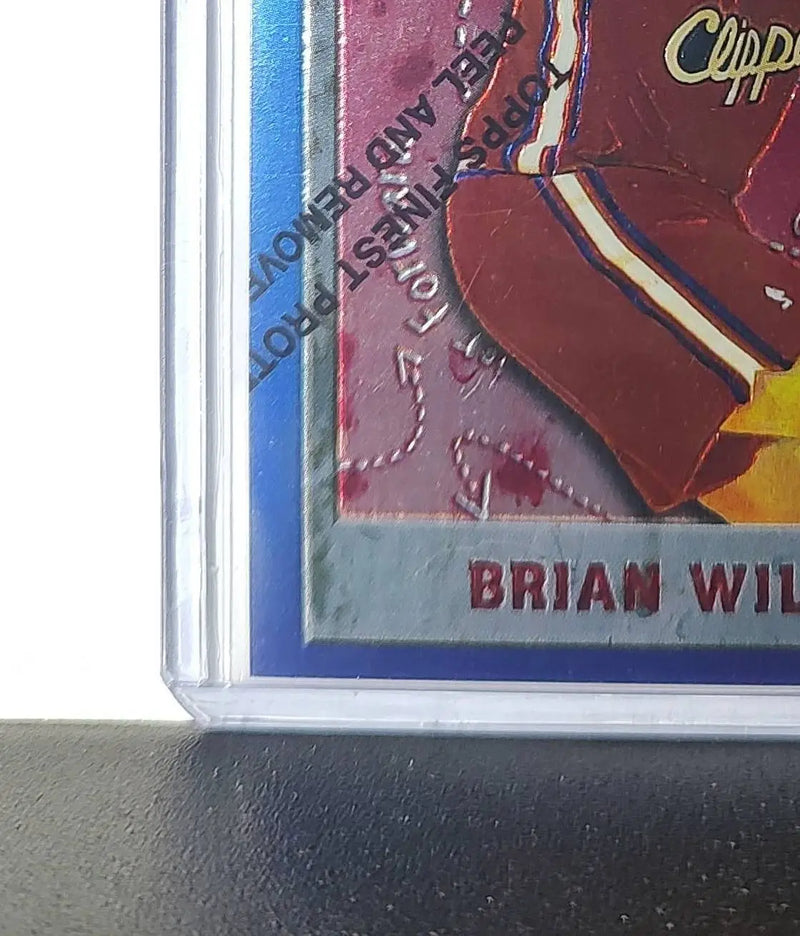 Brian Williams 1995-96 Topps Finest NBA #147 Card Clippers