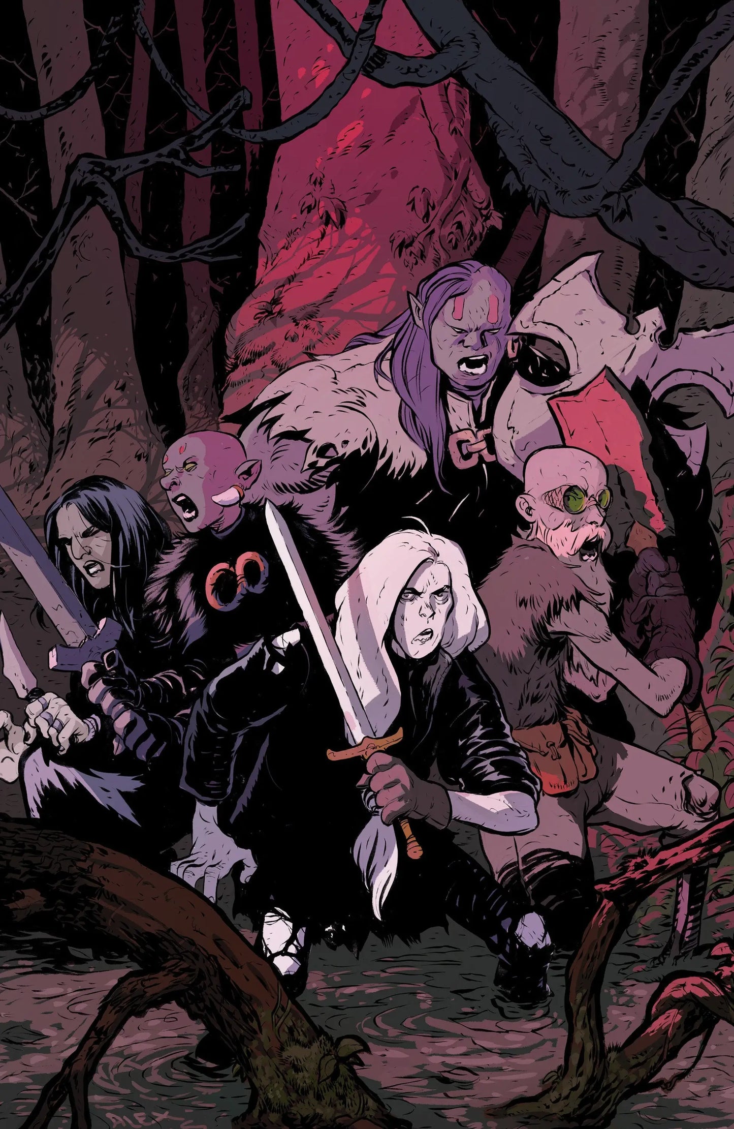 Briar: Night’s Terror #1 I Unlimited Variant (Full Art Lins) - Comic Book