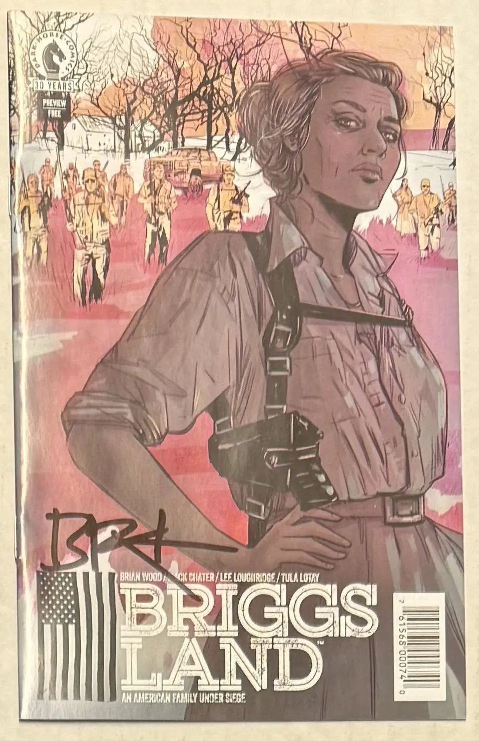 Briggs Land #1 (Dark Horse Comics August 2016) SIGNED - Comic Book