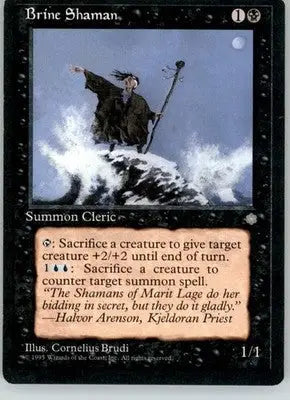 Brine Shaman - Ice Age - MP Magic: The Gathering - Magic Card Single