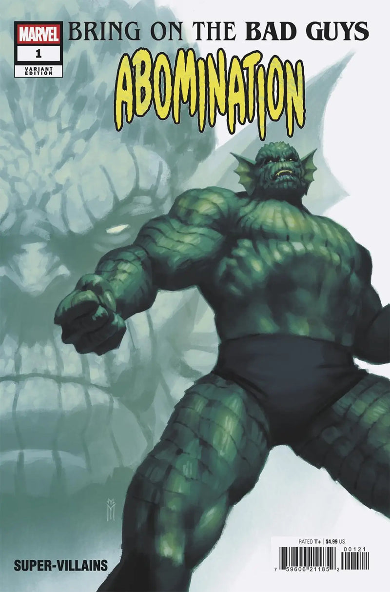 Comic book featuring Emil Blonsky Abomination in Bring On The Bad Guys Abomination Miguel Mercado Variant