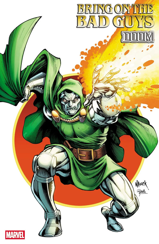 Doctor Doom comic book cover from Bring On The Bad Guys Doom #1 by Todd Nauck