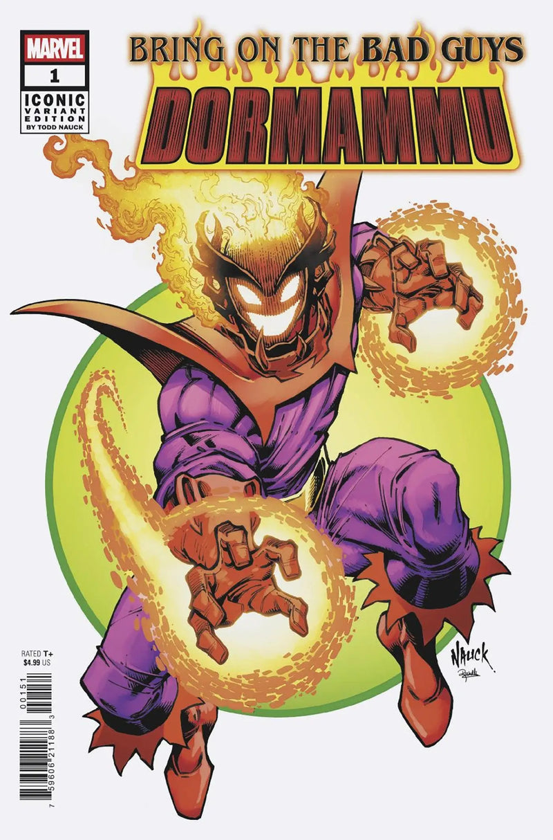 Bring On The Bad Guys: Dormammu #1 Todd Nauck Iconic Variant - Comic Book