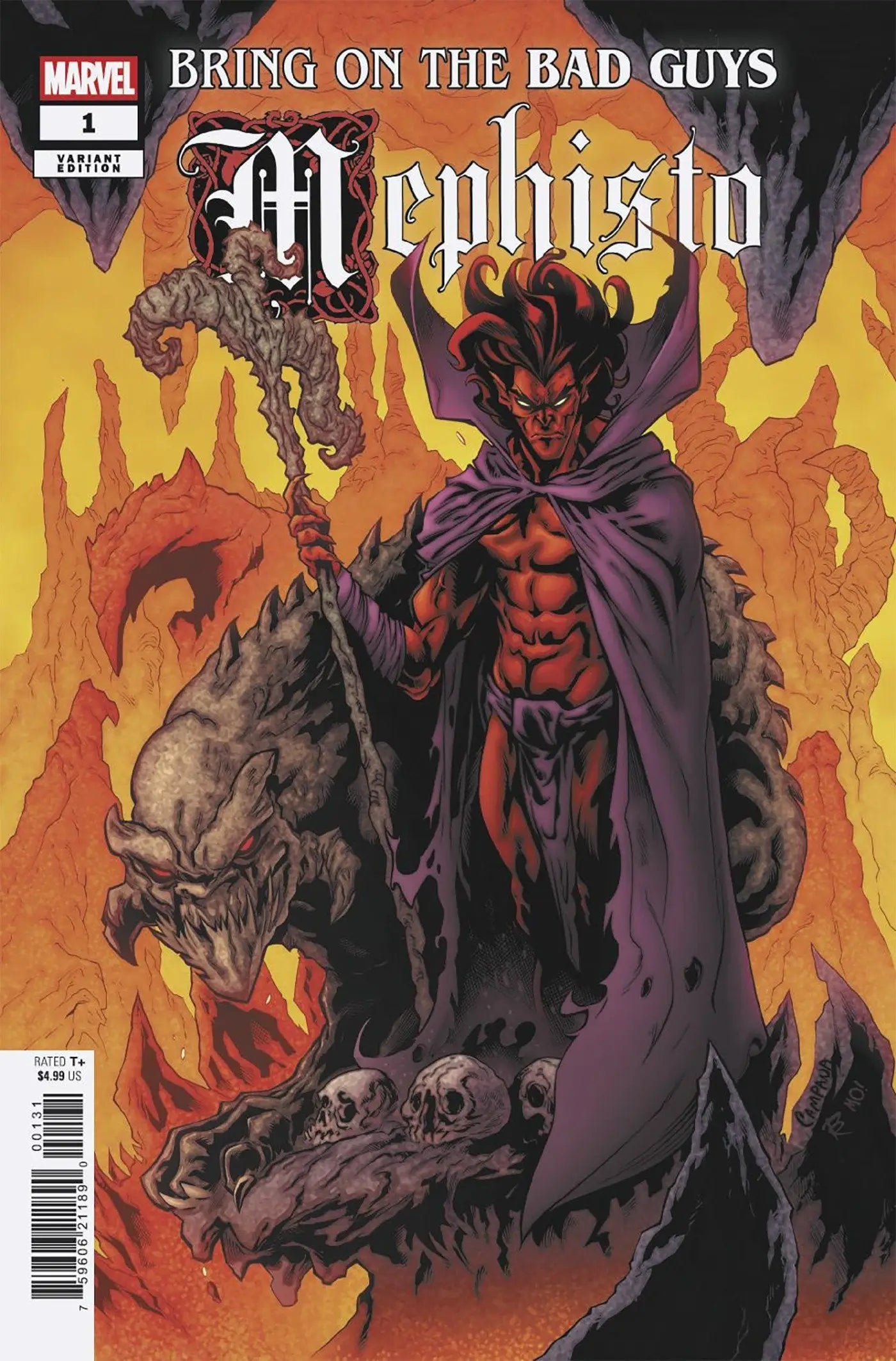 Bring On The Bad Guys: Mephisto #1 Chris Campana Variant - Comic Book