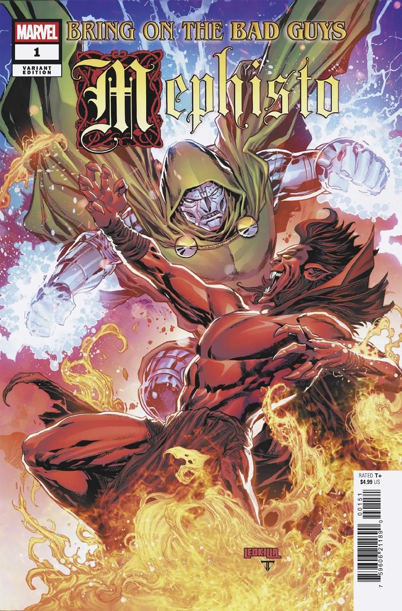 Bring On The Bad Guys: Mephisto #1 Ken Lashley Variant - Comic Book