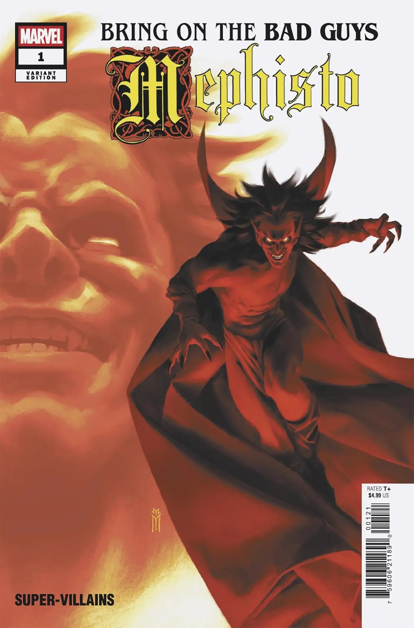 Bring On The Bad Guys: Mephisto #1 Miguel Mercado Variant - Comic Book