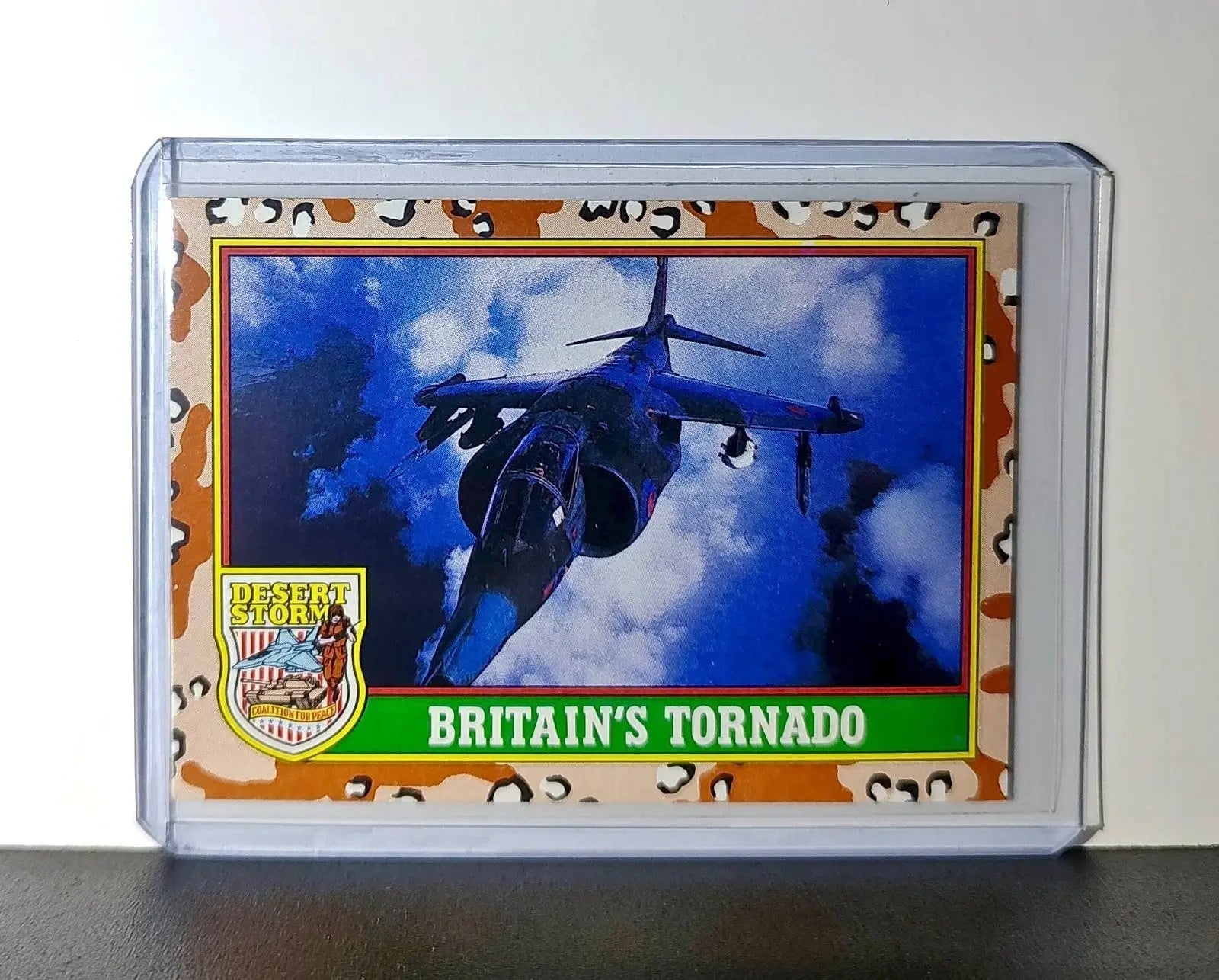 Britain’s Tornado 1991 Topps Desert Storm #19 Card - Non-Sports Card Single