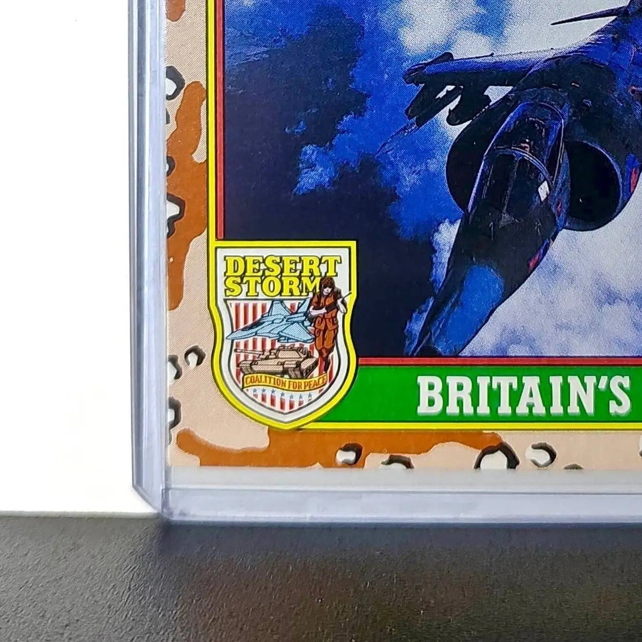 Britain’s Tornado 1991 Topps Desert Storm #19 Card - Non-Sports Card Single