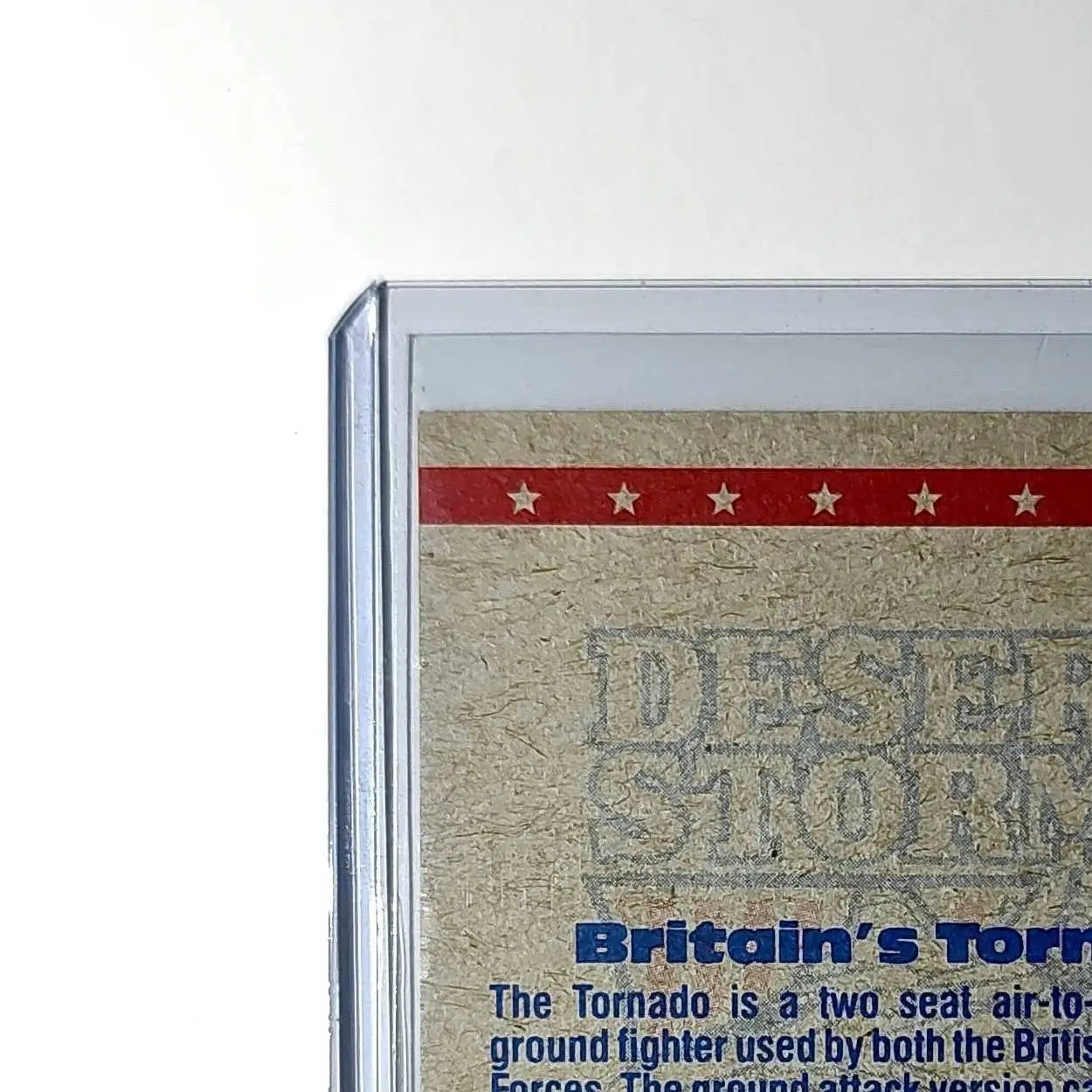 Britain’s Tornado 1991 Topps Desert Storm #19 Card - Non-Sports Card Single