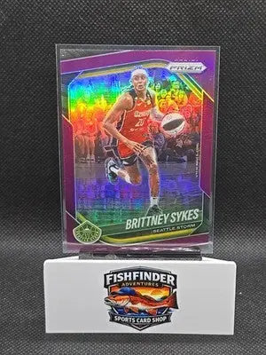 Brittney Sykes 2025 Panini WNBA Prizm #121 Purple /149 - Basketball Card Single