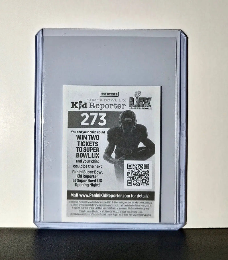 Brock Bowers 2024 Panini NFL Sticker #273 Las Vegas Raiders