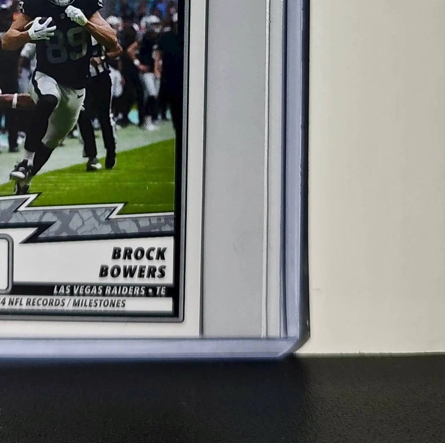 Brock Bowers 2025 Panini NFL #23 Record/Milestone Sticker - Football Card Single