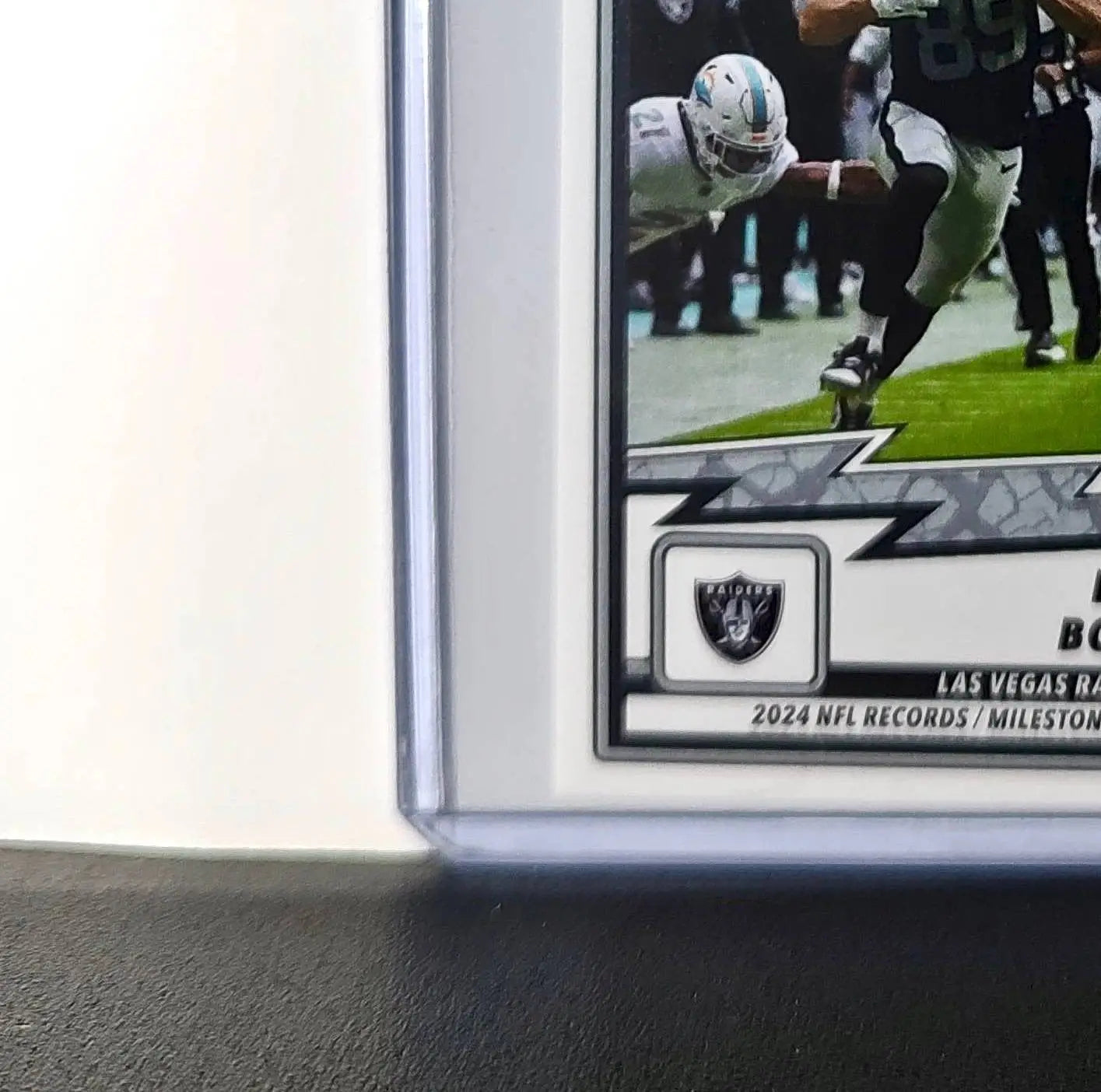Brock Bowers 2025 Panini NFL #23 Record/Milestone Sticker - Football Card Single