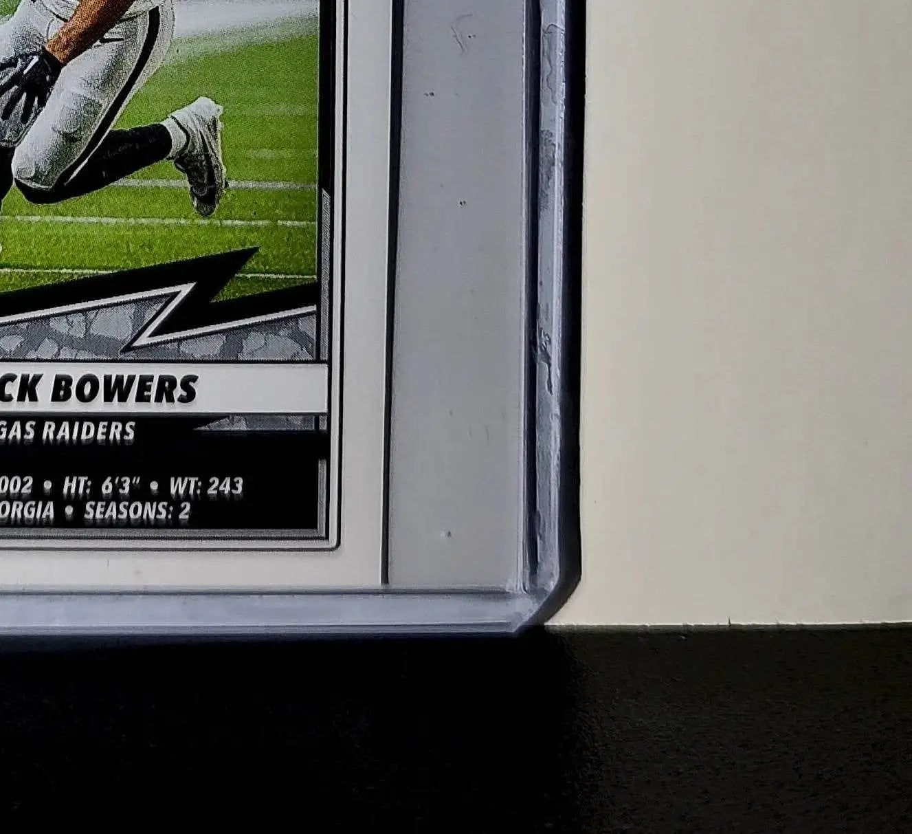 Brock Bowers 2025 Panini NFL #269 Sticker Las Vegas Raiders