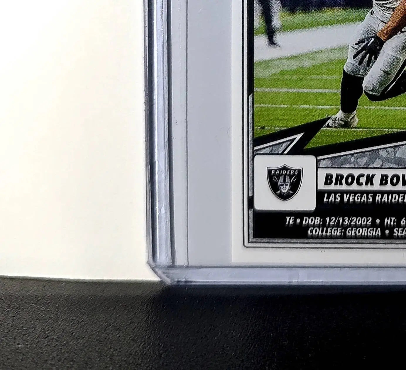 Brock Bowers 2025 Panini NFL #269 Sticker Las Vegas Raiders
