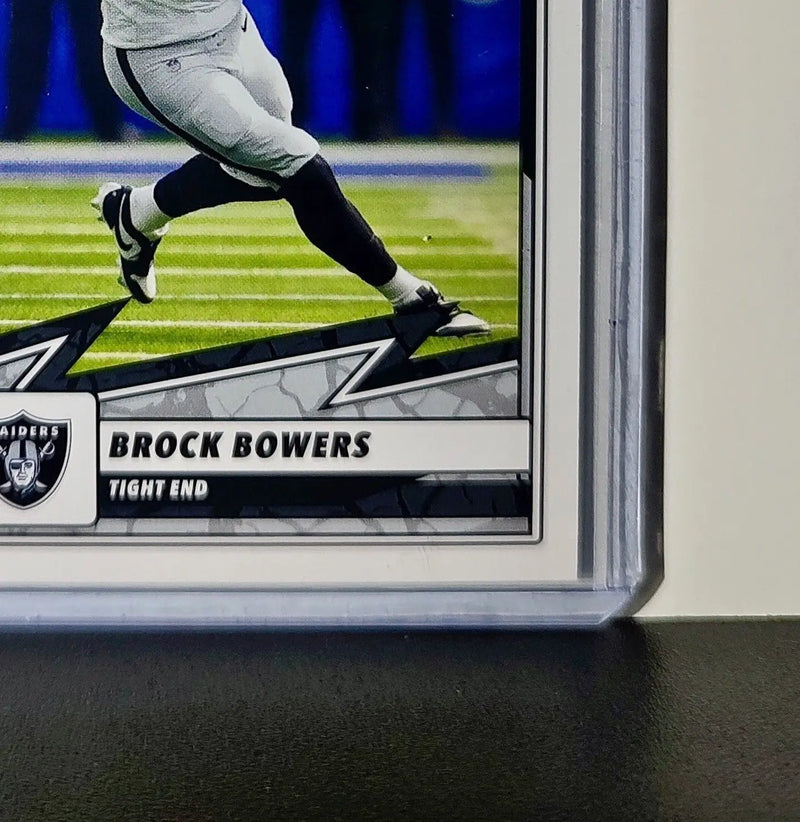 Brock Bowers 2025 Panini NFL #59 Sticker Card Las Vegas Raiders