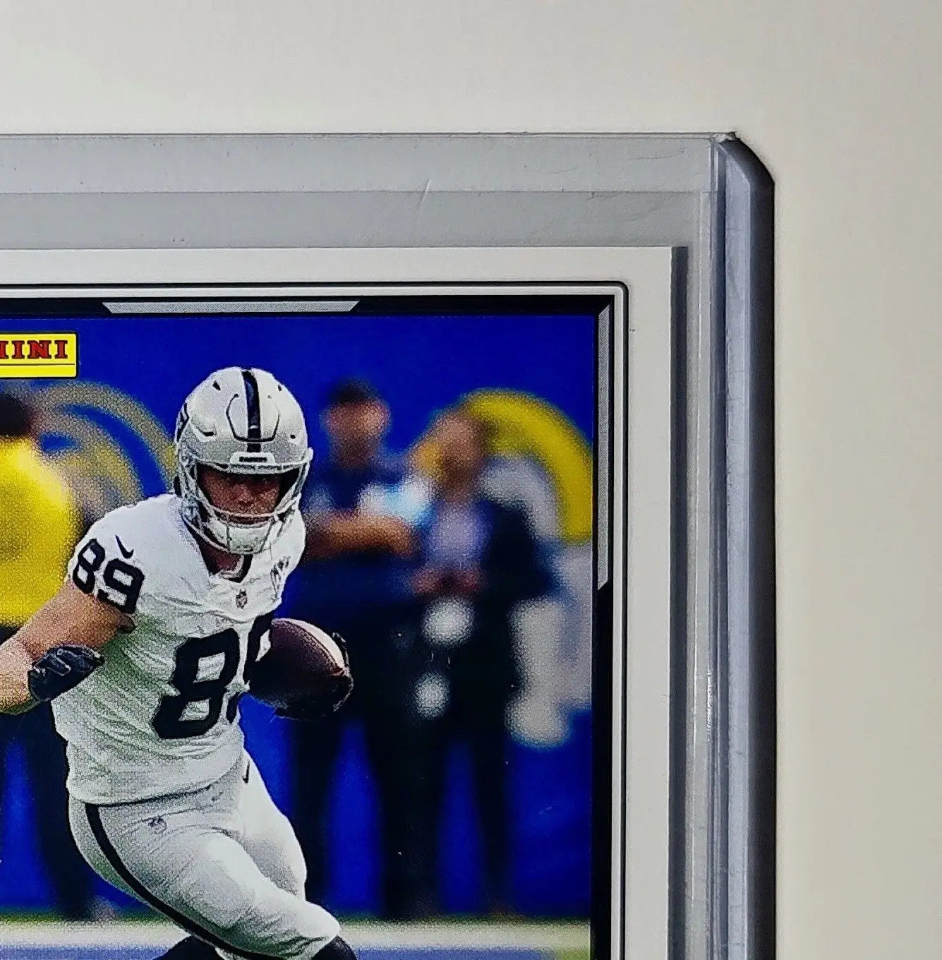 Brock Bowers 2025 Panini NFL #59 Sticker Card Las Vegas Raiders