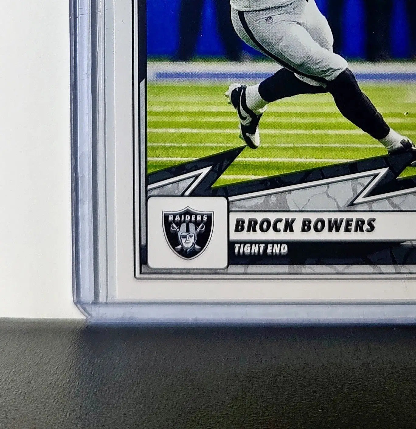 Brock Bowers 2025 Panini NFL #59 Sticker Card Las Vegas Raiders