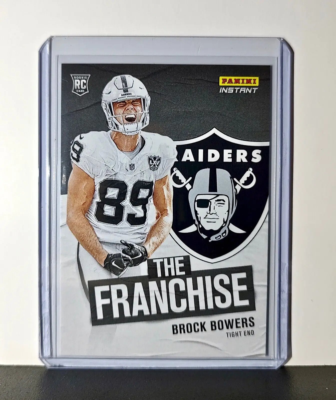 Brock Bowers Rookie 2024 Panini The Franchise NFL #16 Football Broncos 1 of 319 - Football Card Single