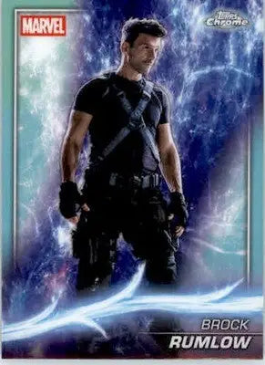 Brock Rumlow - 2025 Topps Chrome Marvel Studios - #40 - Rainbow Refractor - Marvel Card Single
