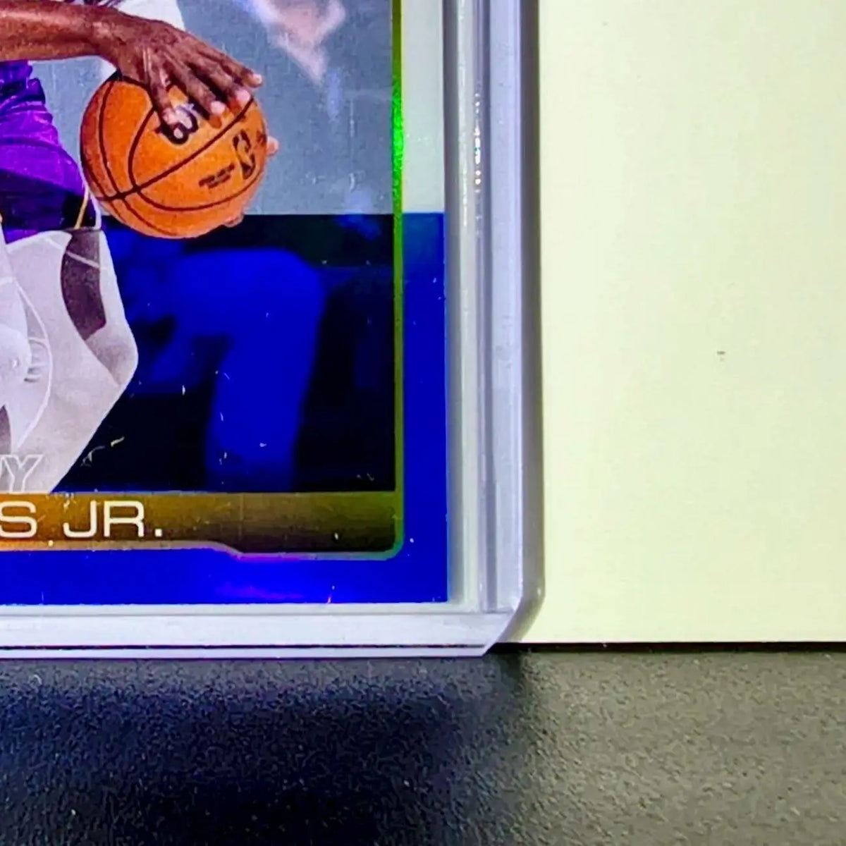 Bronny James Jr. 2025-26 NBA Topps Chrome Update Red White & Blue Refractor #103 - Basketball Card Single