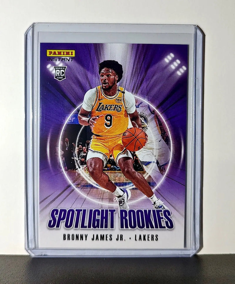 Bronny James Jr. Rookie 2024-25 Panini Spotlight Rookies NBA #40 Lakers 1 of 170