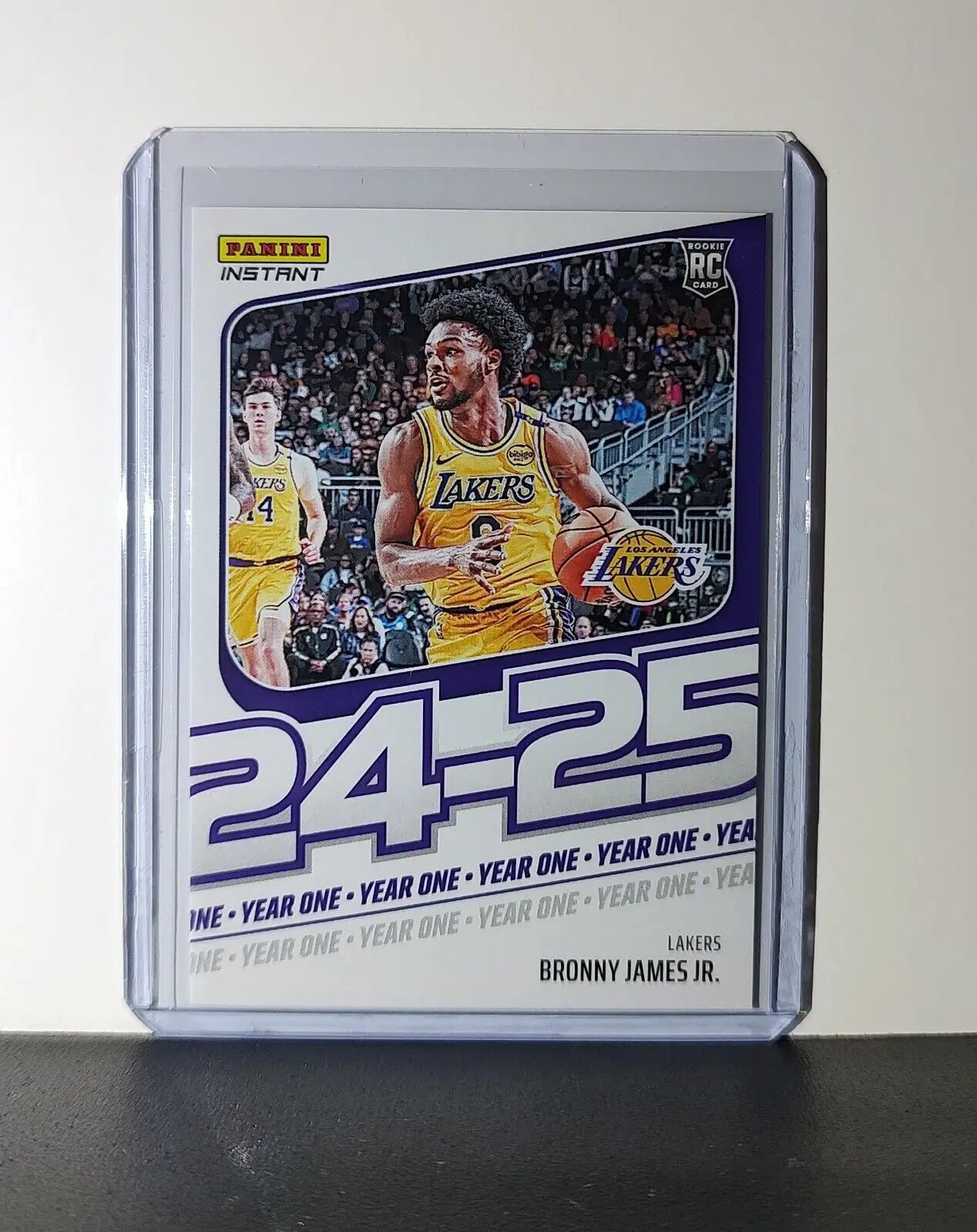 Bronny James Jr. Rookie Card 2024-25 Panini Year One #18 LA Lakers 1/613 - Basketball Card Single