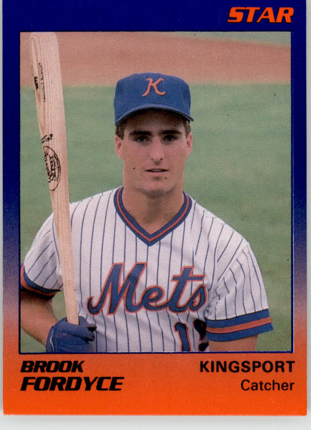 Brook Fordyce - 1989 Star Kingsport Mets - #10 - Baseball - Baseball Card Single