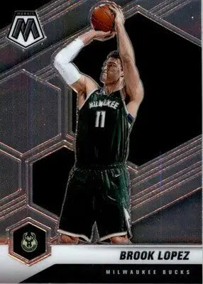 Brook Lopez - 2020-21 Panini Mosaic - #9 - Basketball - Basketball Card Single