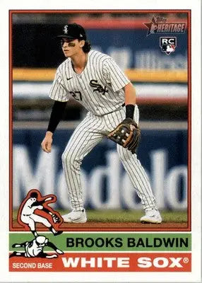 Brooks Baldwin - 2025 Topps Heritage - #234 - RC Baseball - Baseball Card Single