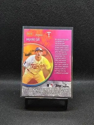 BROOKS LEE 2025 TOPPS CHROME FORTUNE 15 INSERT ROOKIE RC TWINS - Baseball Card Single