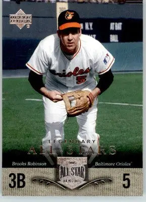 Brooks Robinson - 2005 Upper Deck All-Star Classics - #80 - Baseball - Baseball Card Single