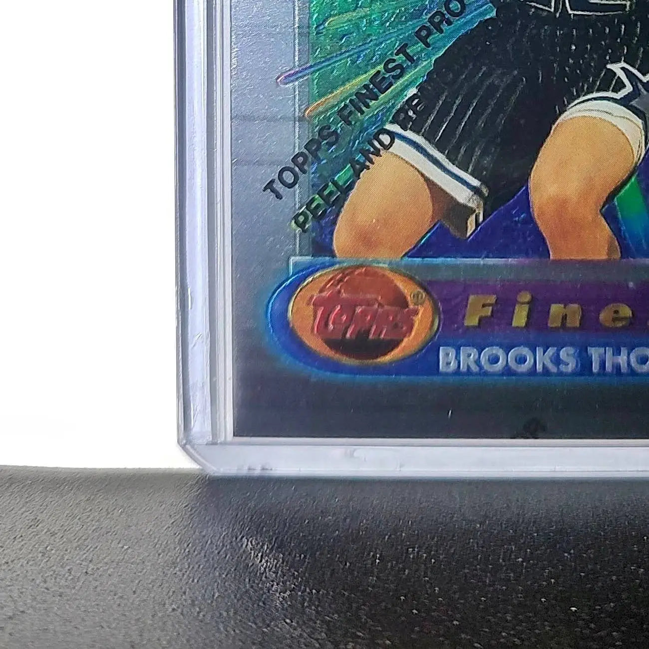 Brooks Thompson Rookie 1994-95 Topps Finest #196 Card