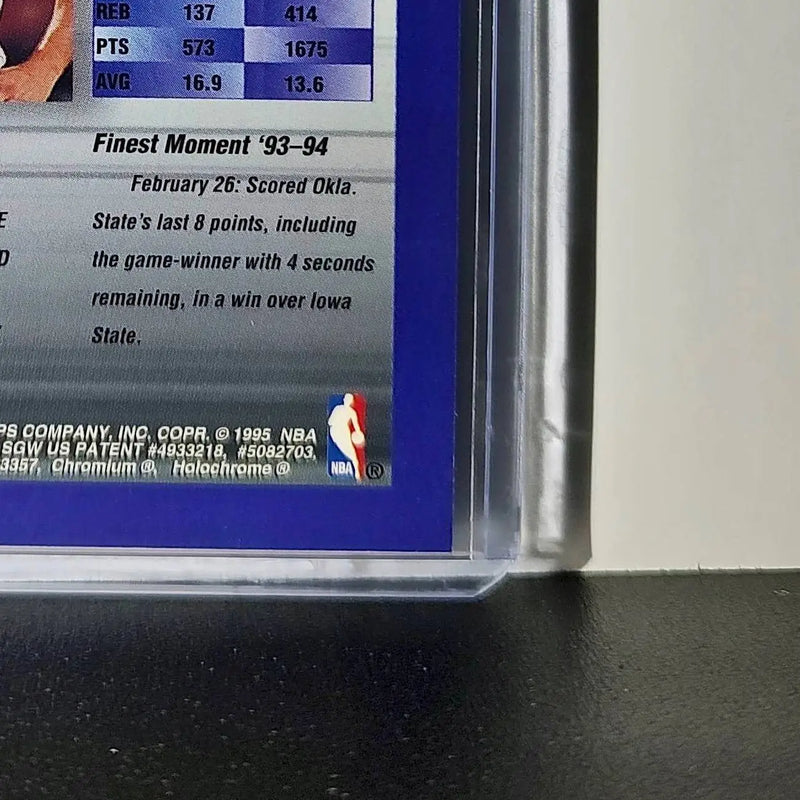 Brooks Thompson Rookie 1994-95 Topps Finest #196 Card