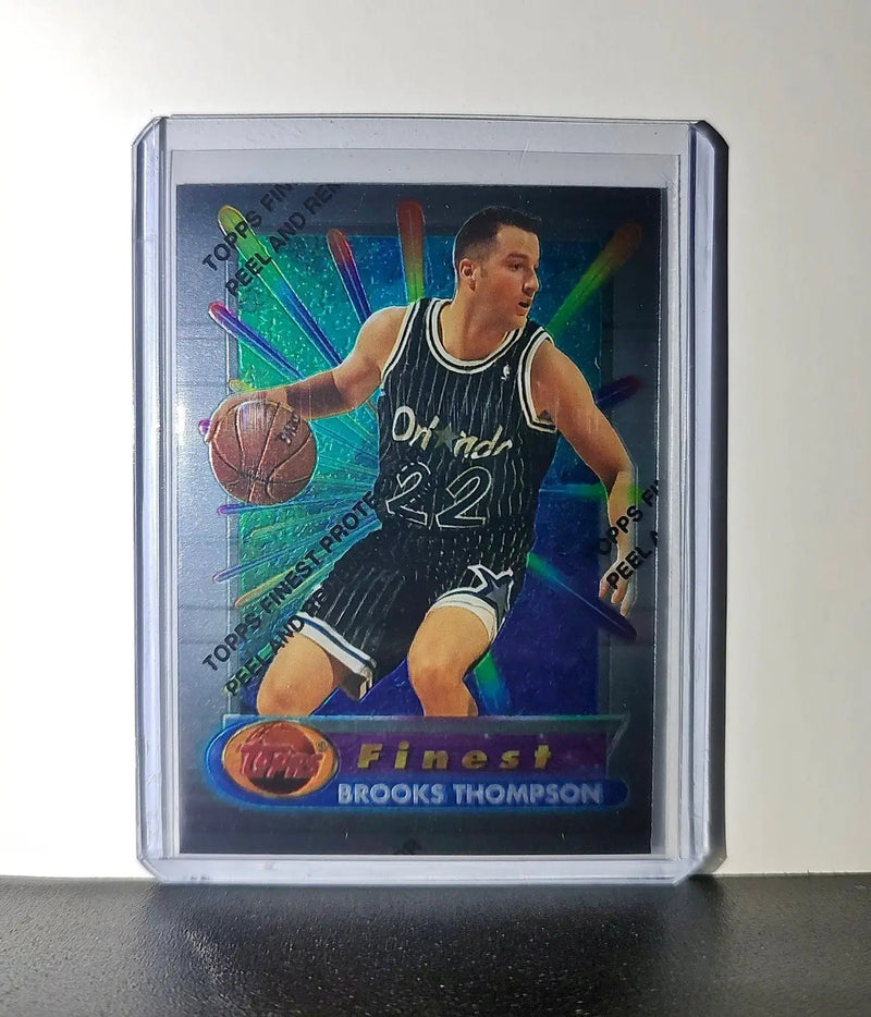 Brooks Thompson Rookie 1994-95 Topps Finest #196 Card