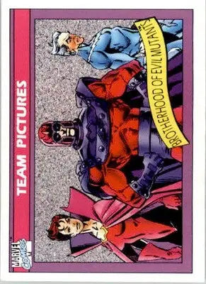 Brotherhood of Evil Mutants - Marvel 1990 Universe - 145 - Base NM - Marvel Card Single