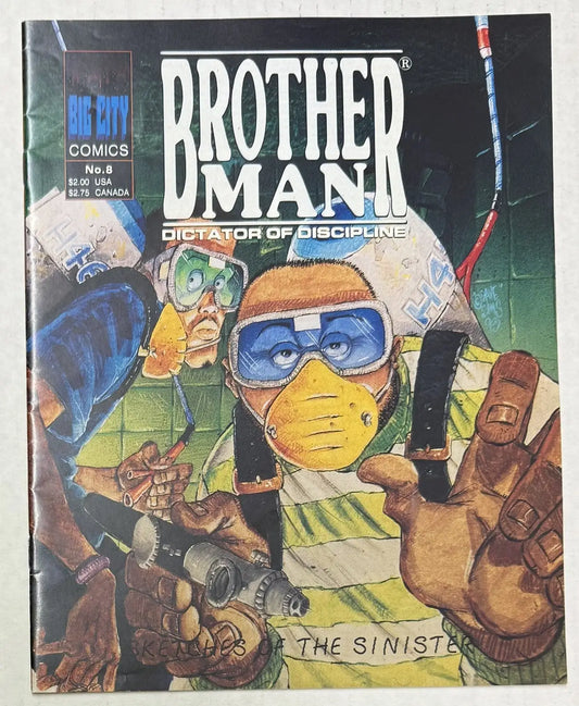 Brotherman #8 FN; Big City | Brother Man Dictator of Discipline - Comic Book