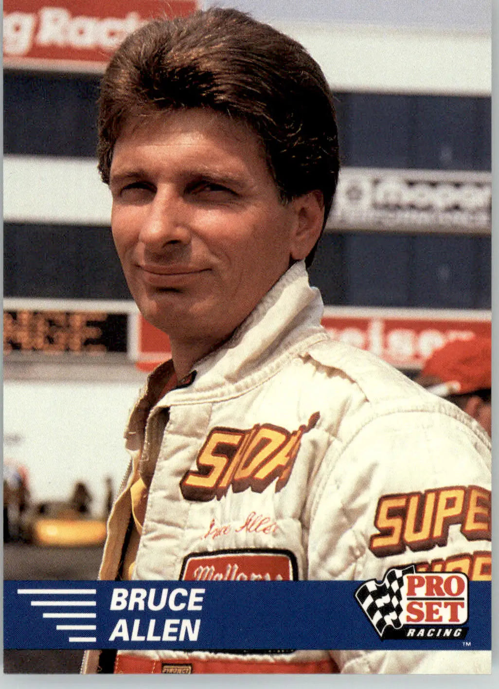 Bruce Allen - 1991 Pro Set NHRA - #41 - Racing - Racing Card Single