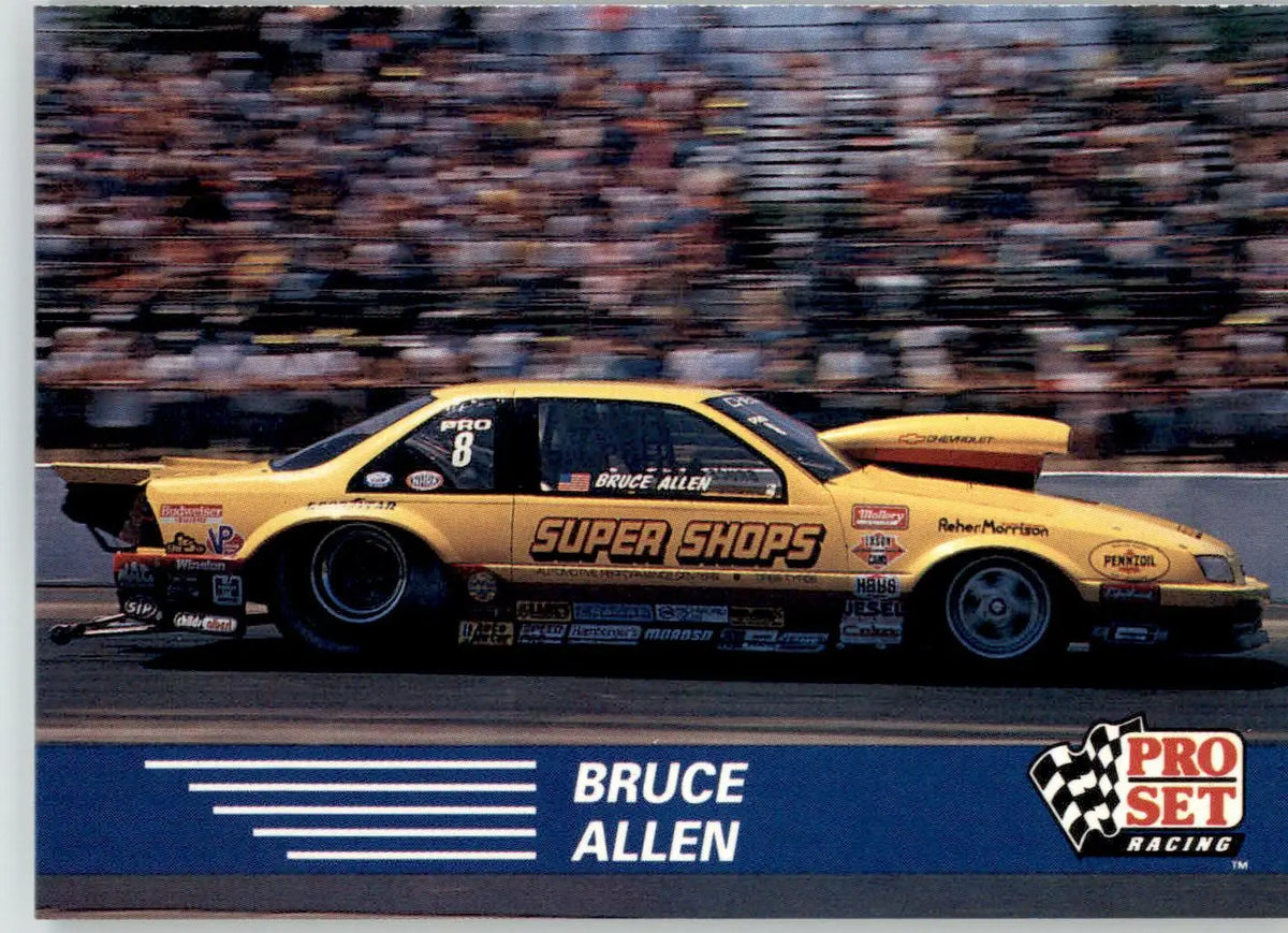 Bruce Allen’s Car - 1991 Pro Set NHRA - #89 - Racing - Racing Card Single