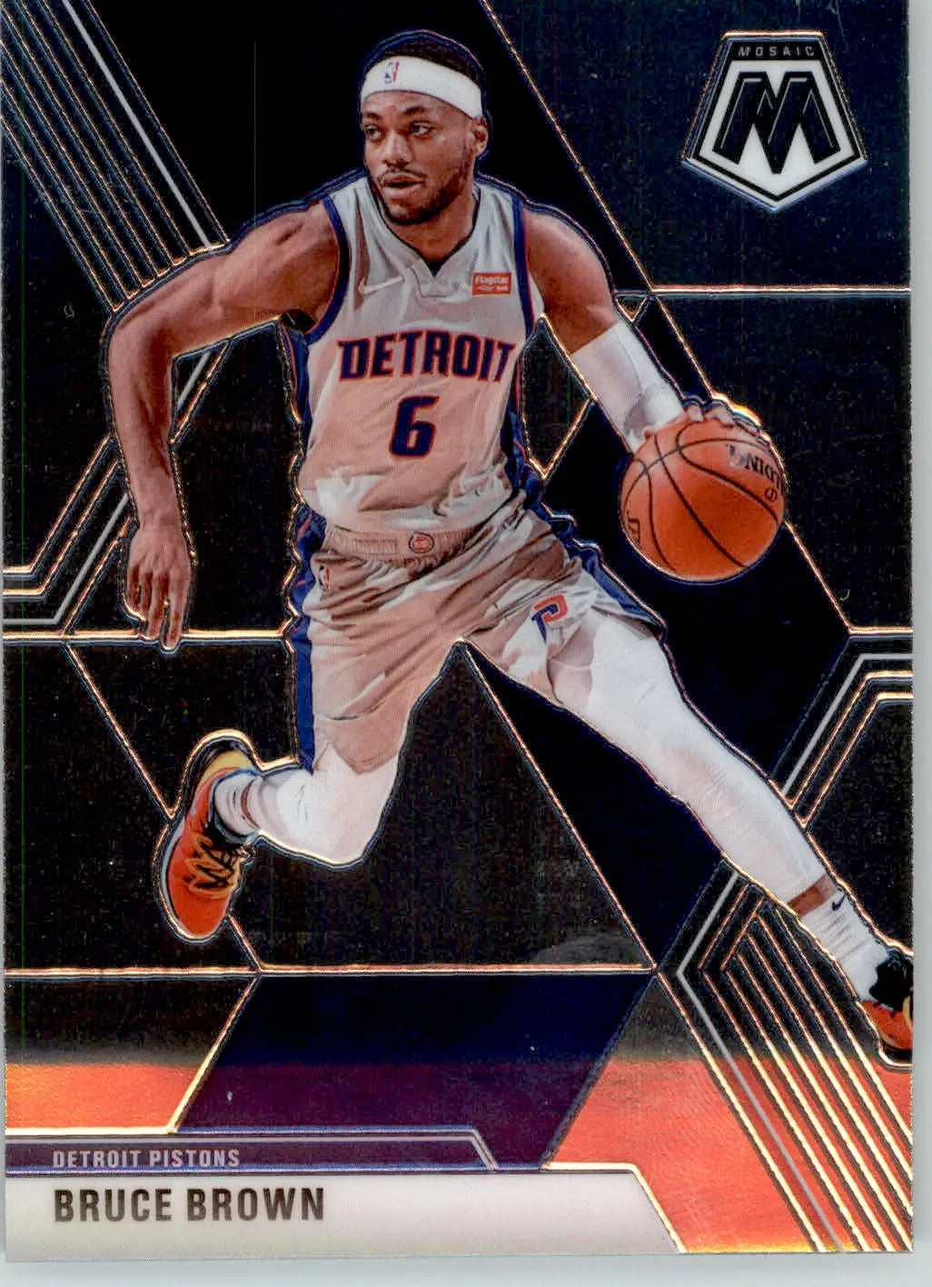 Bruce Brown - 2019-20 Panini Mosaic - #57 - Basketball - Basketball Card Single