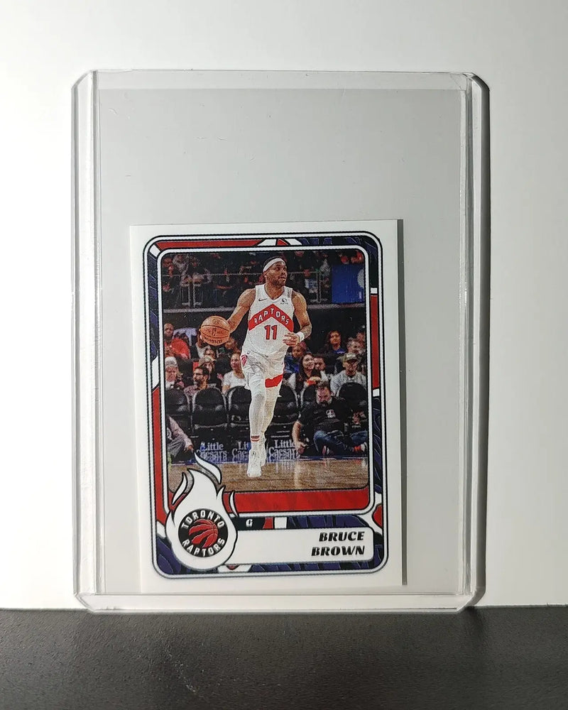 Bruce Brown 2024-25 Panini NBA #272 Sticker Card Toronto Raptors