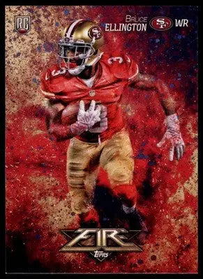 Bruce Ellington Rookie 2014 Topps Fire #120 San Francisco 49ers