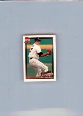Bruce Hurst - 1991 Topps Micro - #65 - Baseball - Baseball Card Single