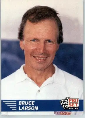 Bruce Larson - 1991 Pro Set NHRA - #19 - Racing - Racing Card Single