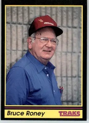 Bruce Roney - 1991 Traks - #101 - RC Racing - Racing Card Single