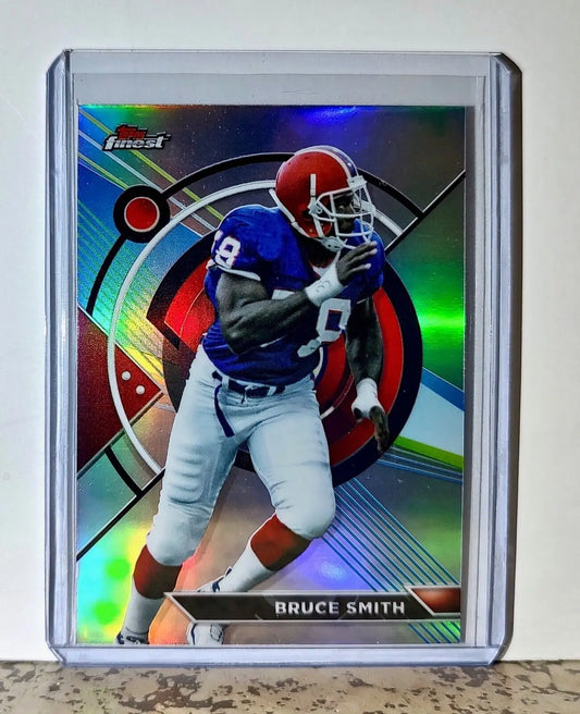 Bruce Smith 2023 Topps Finest Refractor NFL #155 Football Card Buffalo Bills - Football Card Single