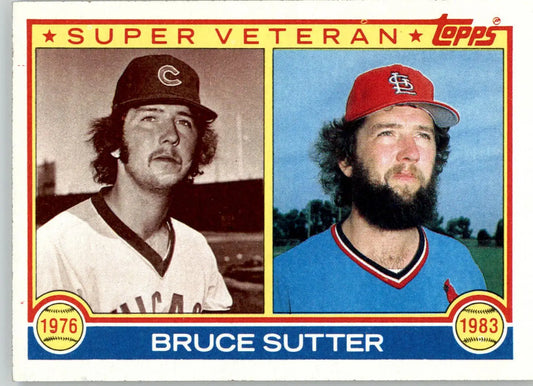 Bruce Sutter - 1983 Topps - #151 - Baseball - Baseball Card Single